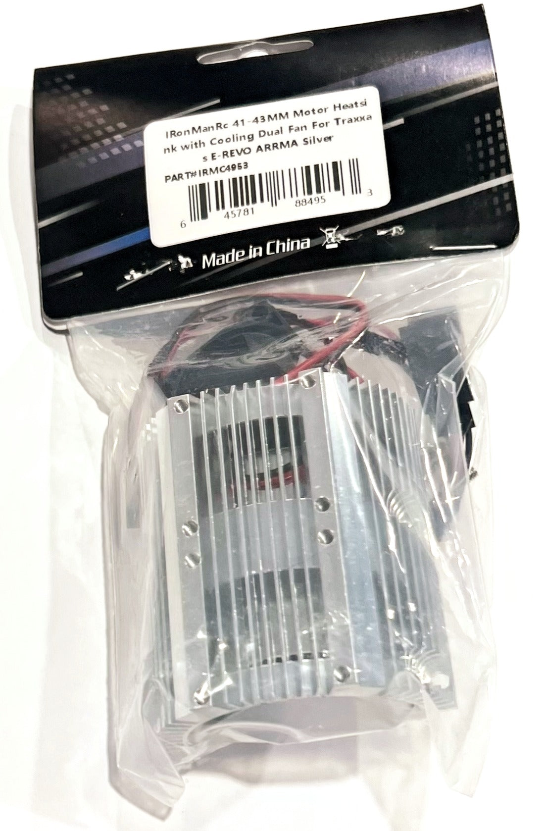 IRonManRc TWIN High Speed Fans W/ Heat Sink for 1/8 MOTORS