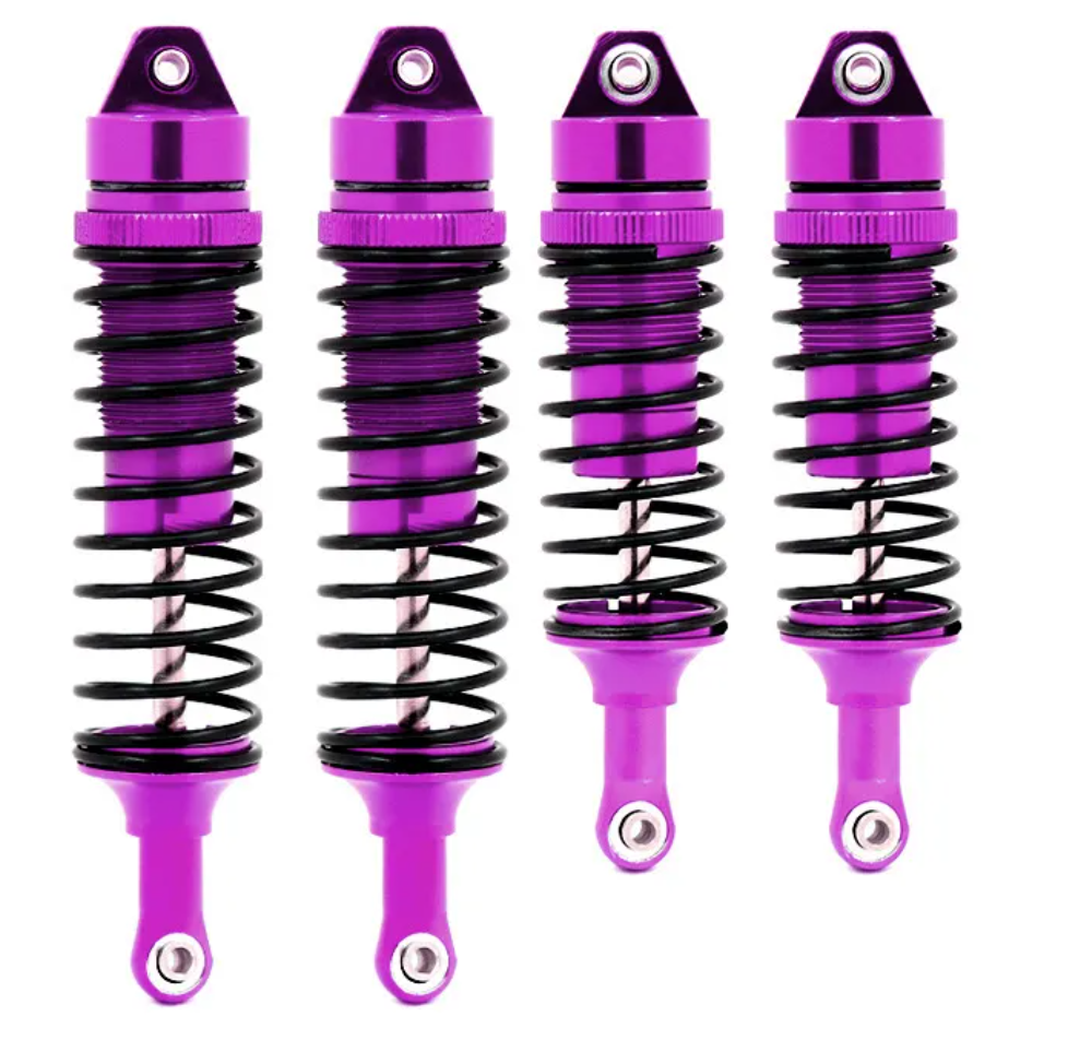 IRonmanRc 1/10 Metal Front & Rear Shock Set For Traxxas Slash Rustler Stampede