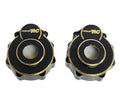 IRonManRc TRX -4 BRASS OUTER FRONT/ REAR PORTAL HOUSING BLACK