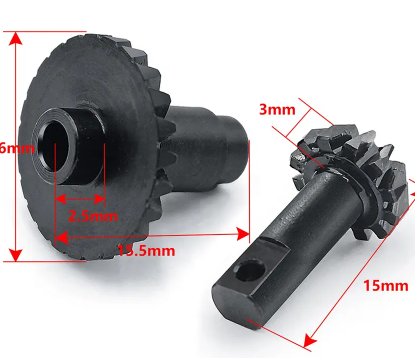 IRonManRc TRX4M 1/18 Hardened Steel Axle Gear Pinon Set
