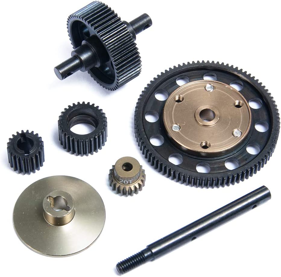 IRonManRc Heavy Duty Steel Transmission Straight Gear Set for 1/10 Axial SCX10