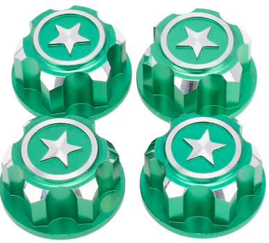 IRonManRc Traxxas 17mm Aluminum Serrated Hex Wheel Nuts
