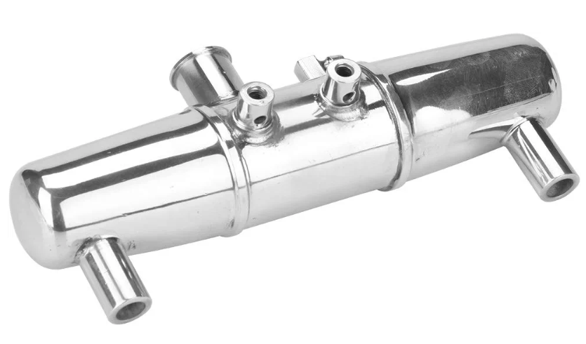 IRonManRc Universal Dual Rear Exhuast Tuned Pipe 1/10 1/8