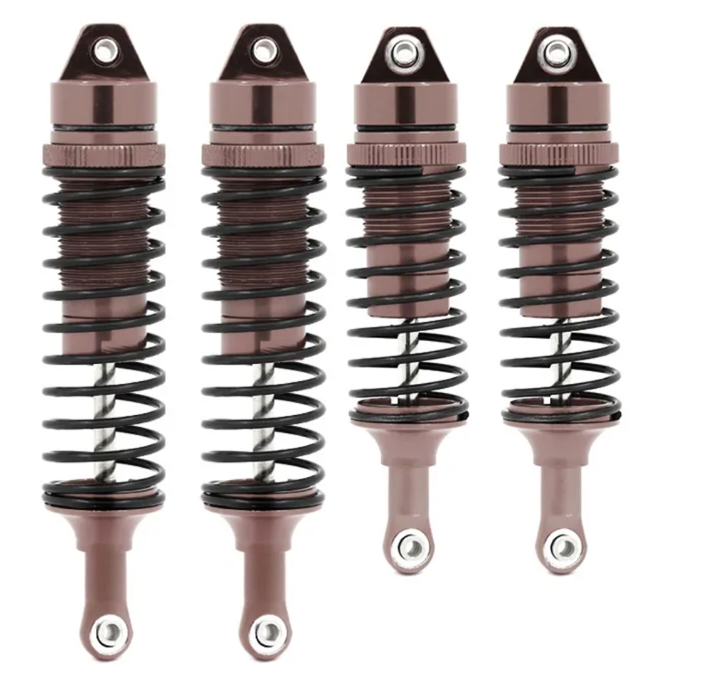 IRonmanRc 1/10 Metal Front & Rear Shock Set For Traxxas Slash Rustler Stampede