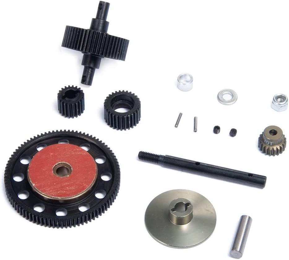IRonManRc Heavy Duty Steel Transmission Straight Gear Set for 1/10 Axial SCX10