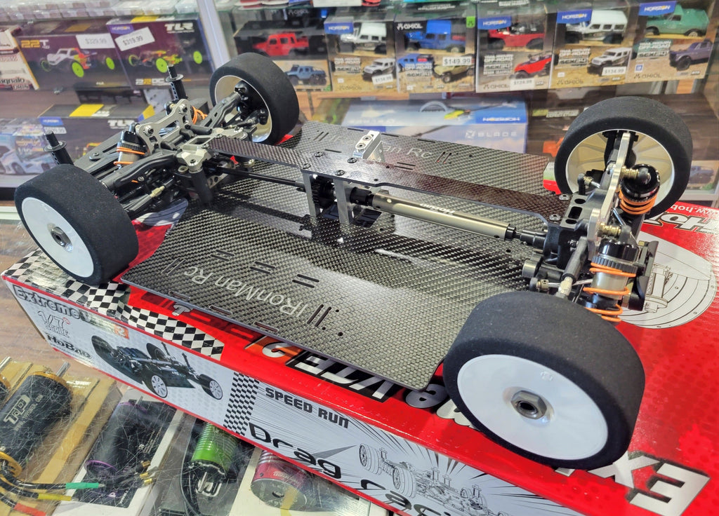 IRonManRc Hobao VTE2 1/7 Carbon fiber Chasis 4mm * BEAST *