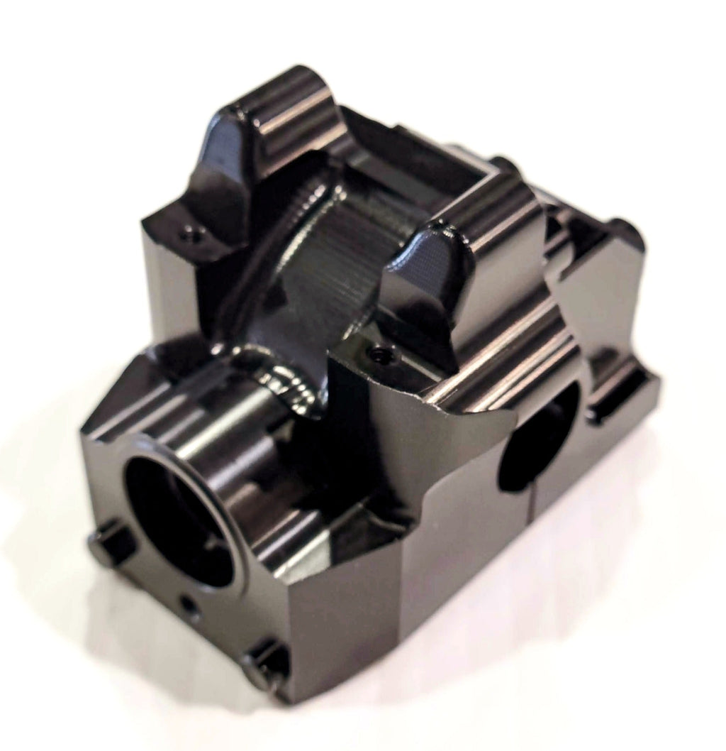 IRonManRc HOBAO VTE2 / VT *REAR ONLY* BLACK Aluminum Gear Case