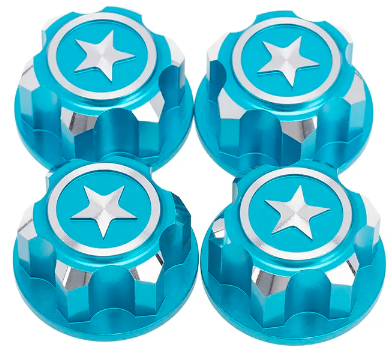 IRonManRc Traxxas 17mm Aluminum Serrated Hex Wheel Nuts