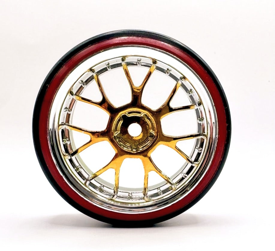 IRonManRc 1/10 DRIFT * BBS RS2 SUPERCATS  * 4 PACKWHEELS W/ HARD TIRES