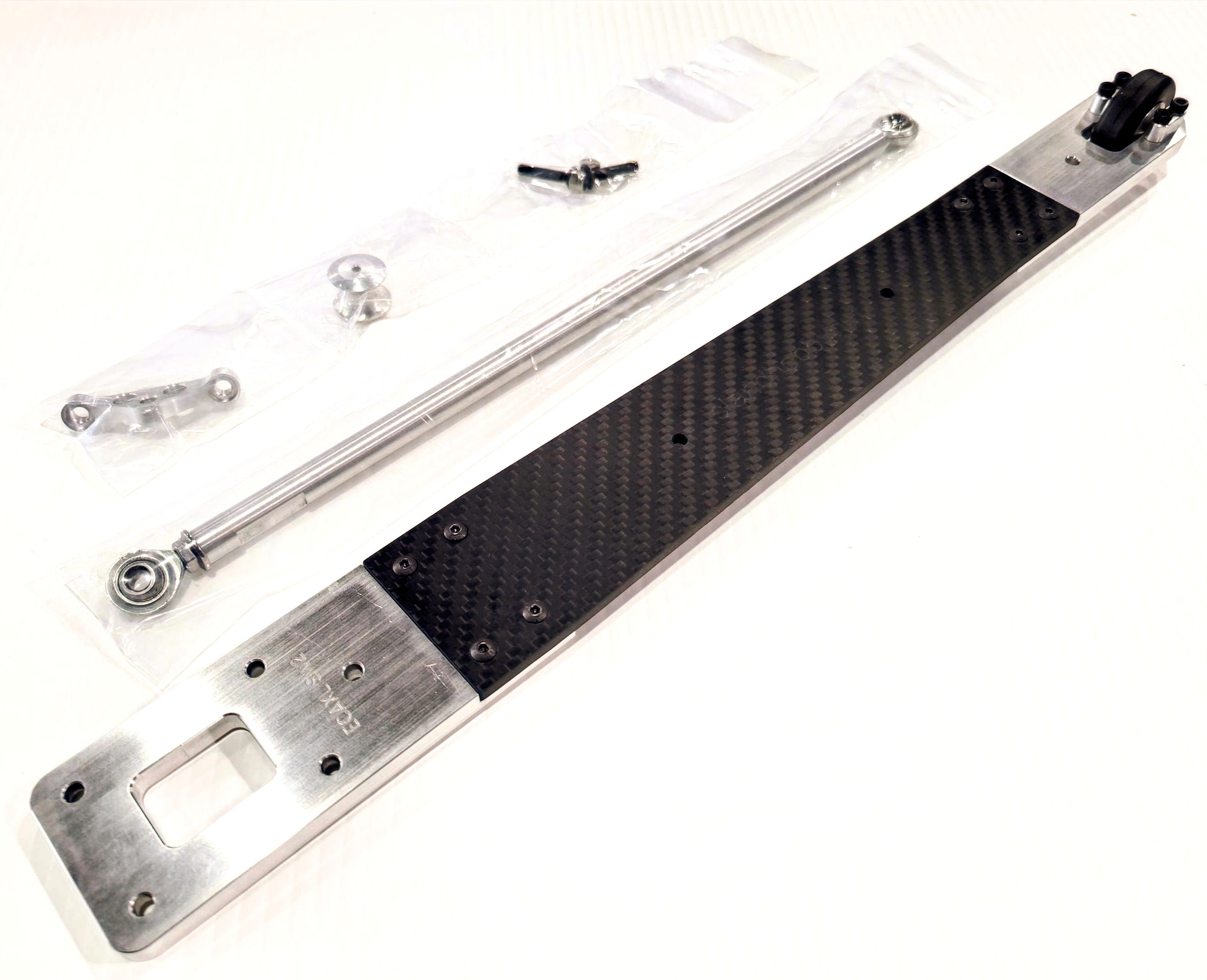 IRonManRc HOBAO VTE 2 / VT GAUGE CARBON FIBER Wheelie Bar Drag Racing Beast