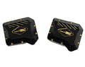 IRonManRc TRX-4 BRASS FRONT REAR AXLE COVERS BLACK