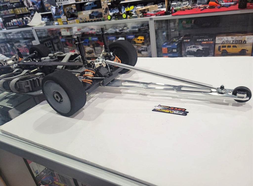 IRonManRc HOBAO VTE2 / VT "12 GAUGE "  Wheelie Bar Drag Racing Beast