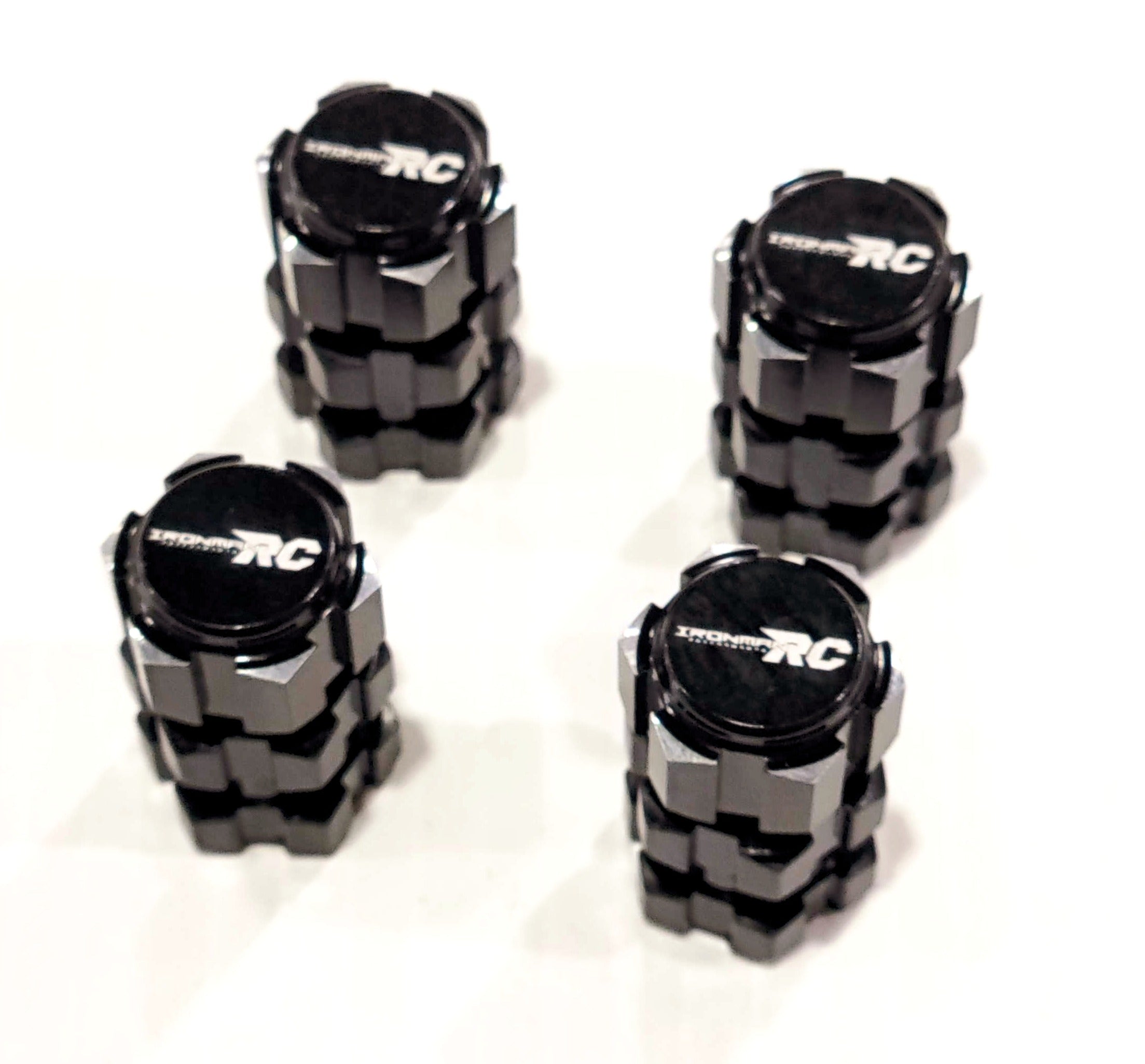 IRonManRc 17mm Wheel Hex Hub Adapter Extension (4) Traxxas 1/10 Maxx BLACK