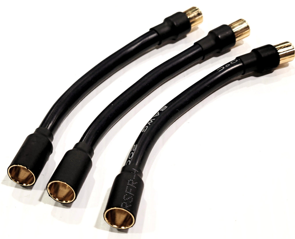 IRonManRc 8mm Female to 8mm Male 6inch Extensions (3 PACK)