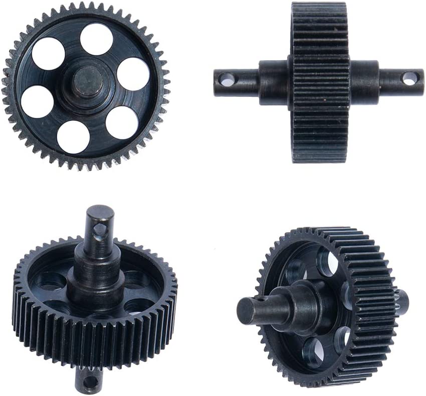 IRonManRc Heavy Duty Steel Transmission Straight Gear Set for 1/10 Axial SCX10