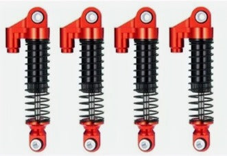 IRonManRc TRX4M BRONCO & DEFENDER 1/18 ALUMINUM RED SHOCK KIT