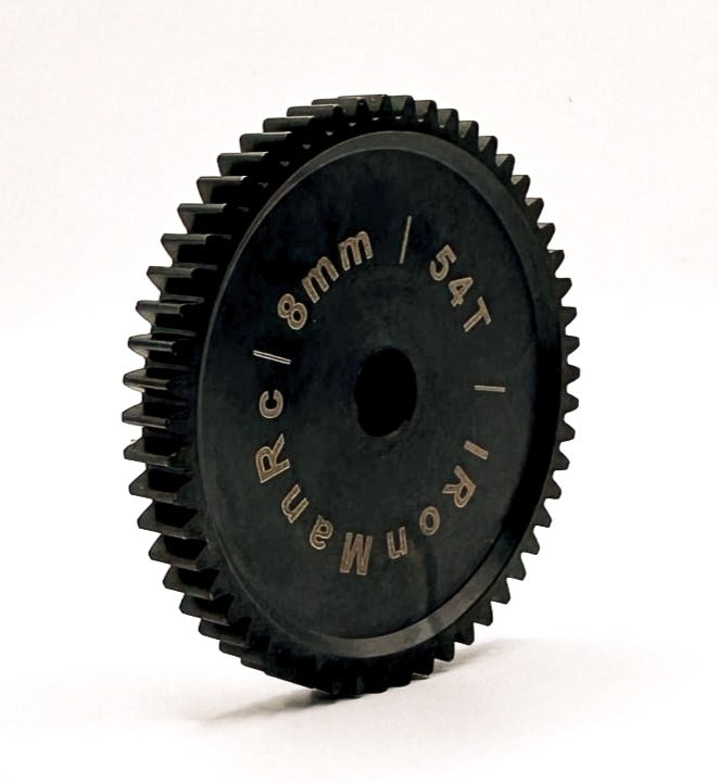 IRonManRc 54T 8mm MOD - 1 Pinion Gear HARDENED STEEL