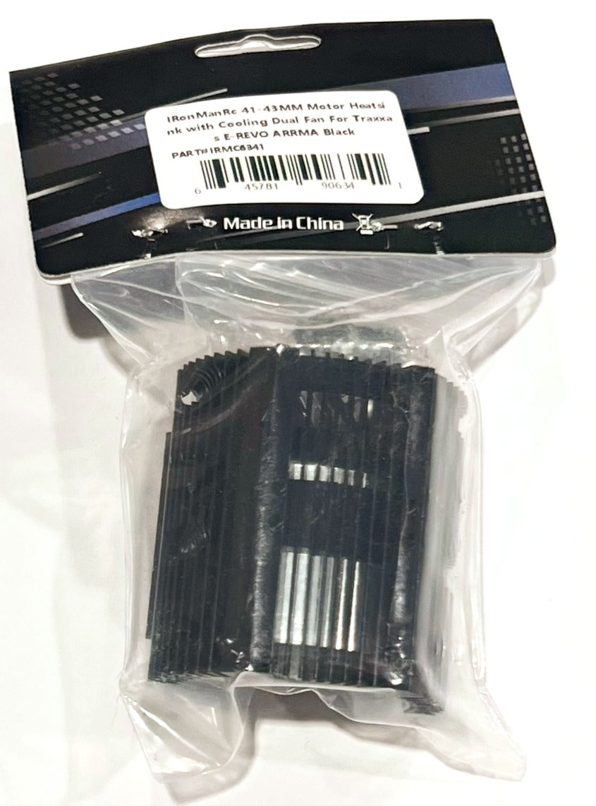 IRonManRc TWIN High Speed Fans W/ Heat Sink for 1/8 MOTORS