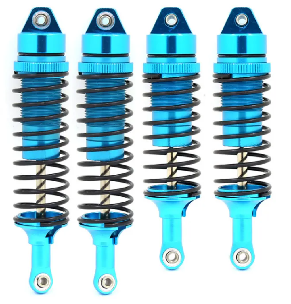 IRonmanRc 1/10 Metal Front & Rear Shock Set For Traxxas Slash Rustler Stampede