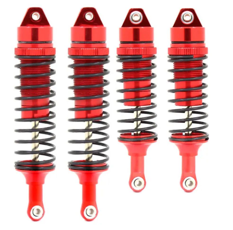 IRonmanRc 1/10 Metal Front & Rear Shock Set For Traxxas Slash Rustler Stampede