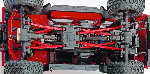 IRonManRc TRX4M Aluminum High Clearance Chasis Links Set