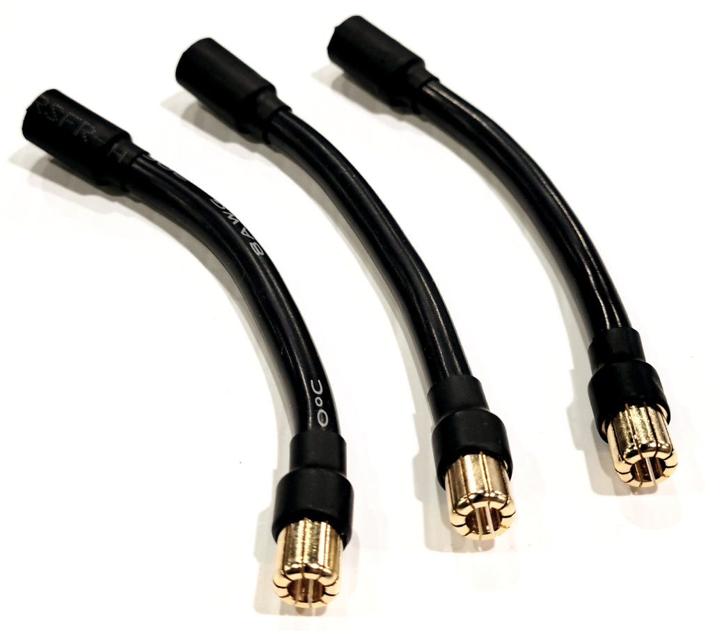 IRonManRc 8mm Female to 8mm Male 3inch Extensions (3 PAC