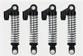 IRonManRc TRX4M BRONCO & DEFENDER 1/18 ALUMINUM BLACK SILVER SHOCK KIT