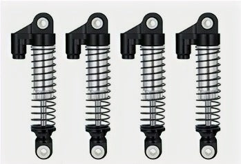 IRonManRc TRX4M BRONCO & DEFENDER 1/18 ALUMINUM BLACK SILVER SHOCK KIT