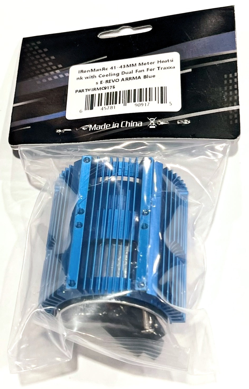 IRonManRc TWIN High Speed Fans W/ Heat Sink for 1/8 MOTORS