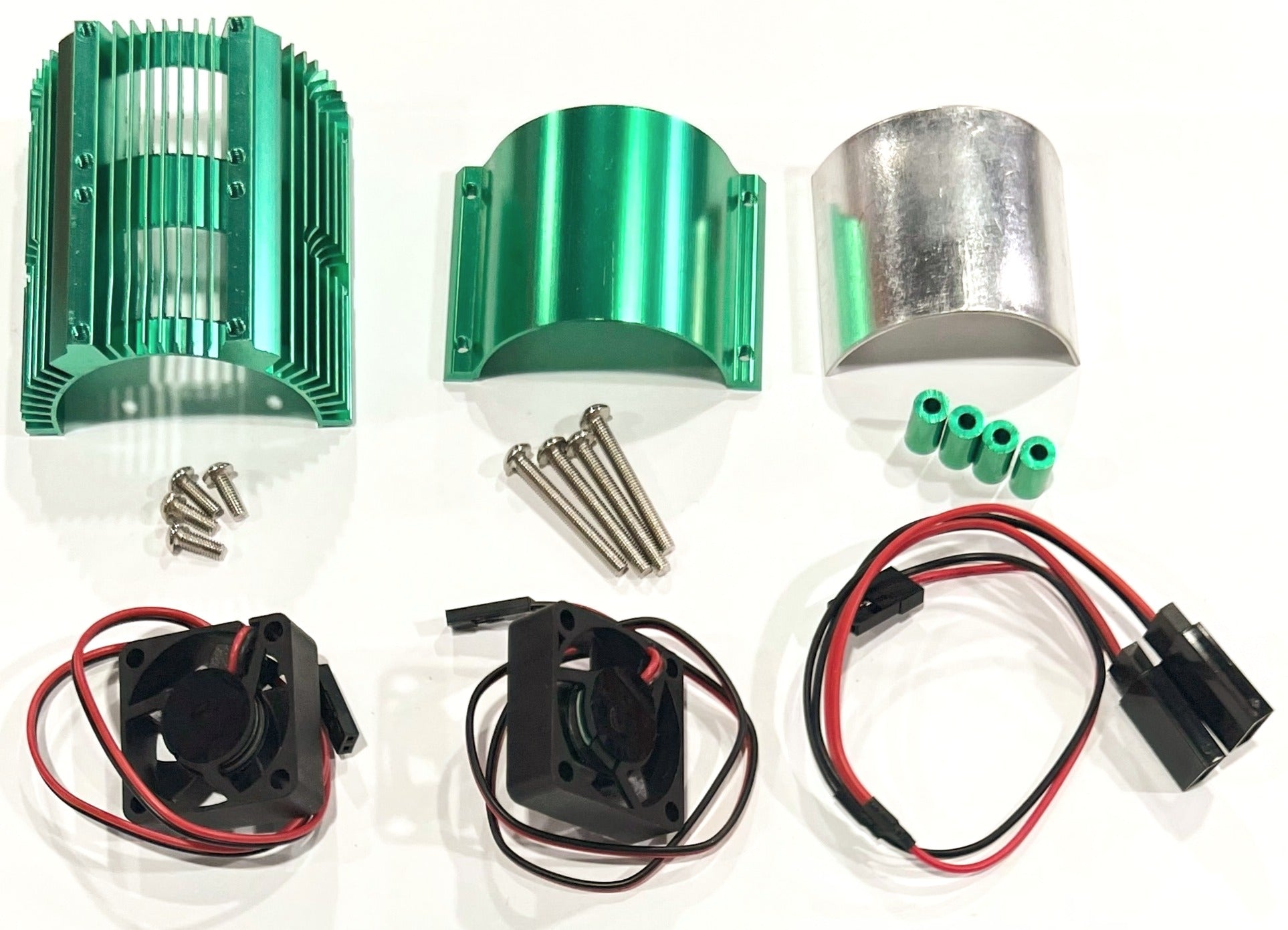 IRonManRc TWIN High Speed Fans W/ Heat Sink for 1/8 MOTORS