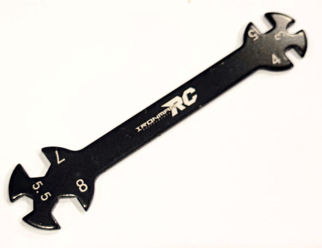 IRonManRc Steel Turnbuckle Box Wrench 3.2, 4, 5, 5.5, 7, 8