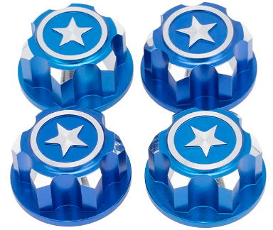 IRonManRc Traxxas 17mm Aluminum Serrated Hex Wheel Nuts