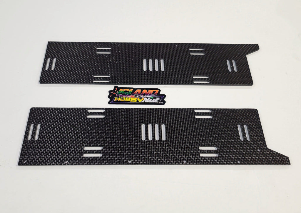 IRonManRc LIMITLESS FELONY INFRACTION Carbon Fiber Battery Trays W Battery Slots