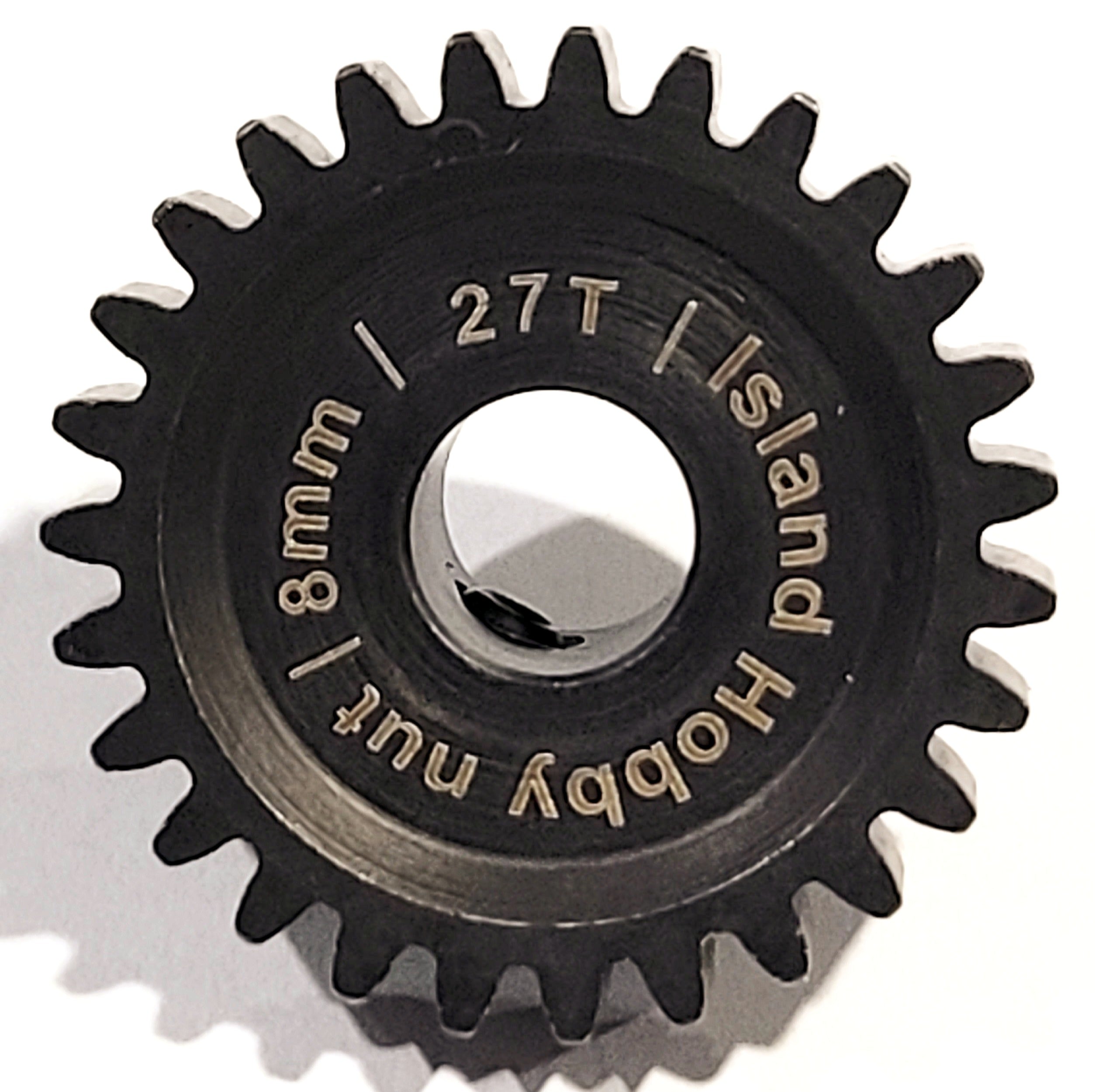 IRonManRc 27T MOD 1 / 8MM Pinion Gear HARDENED STEEL