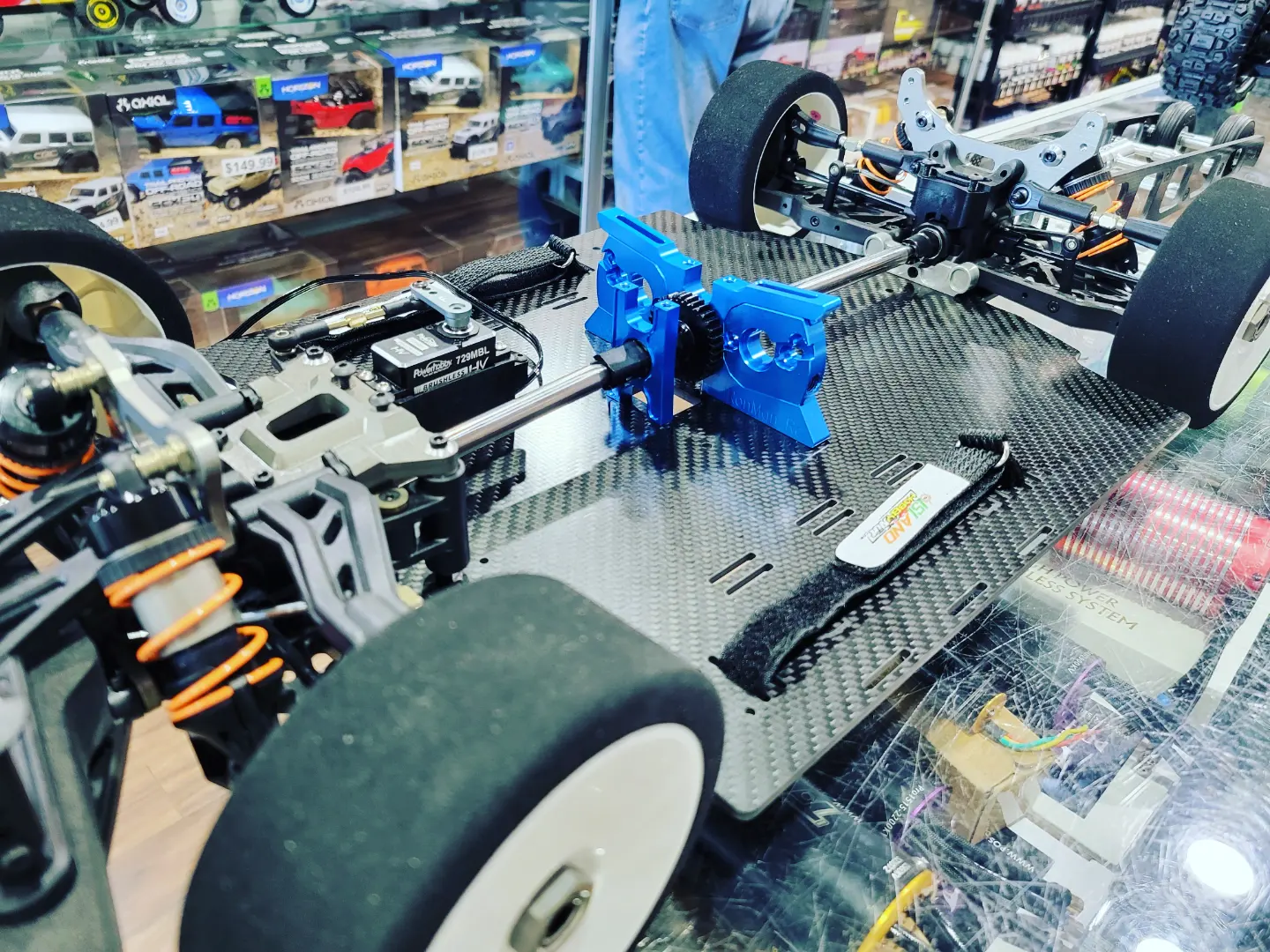 IRonManRc HOBAO Blue VTE2 / /GTB /  GT / VT DUAL MOTOR MOUNT 25mm & 30mm Motors