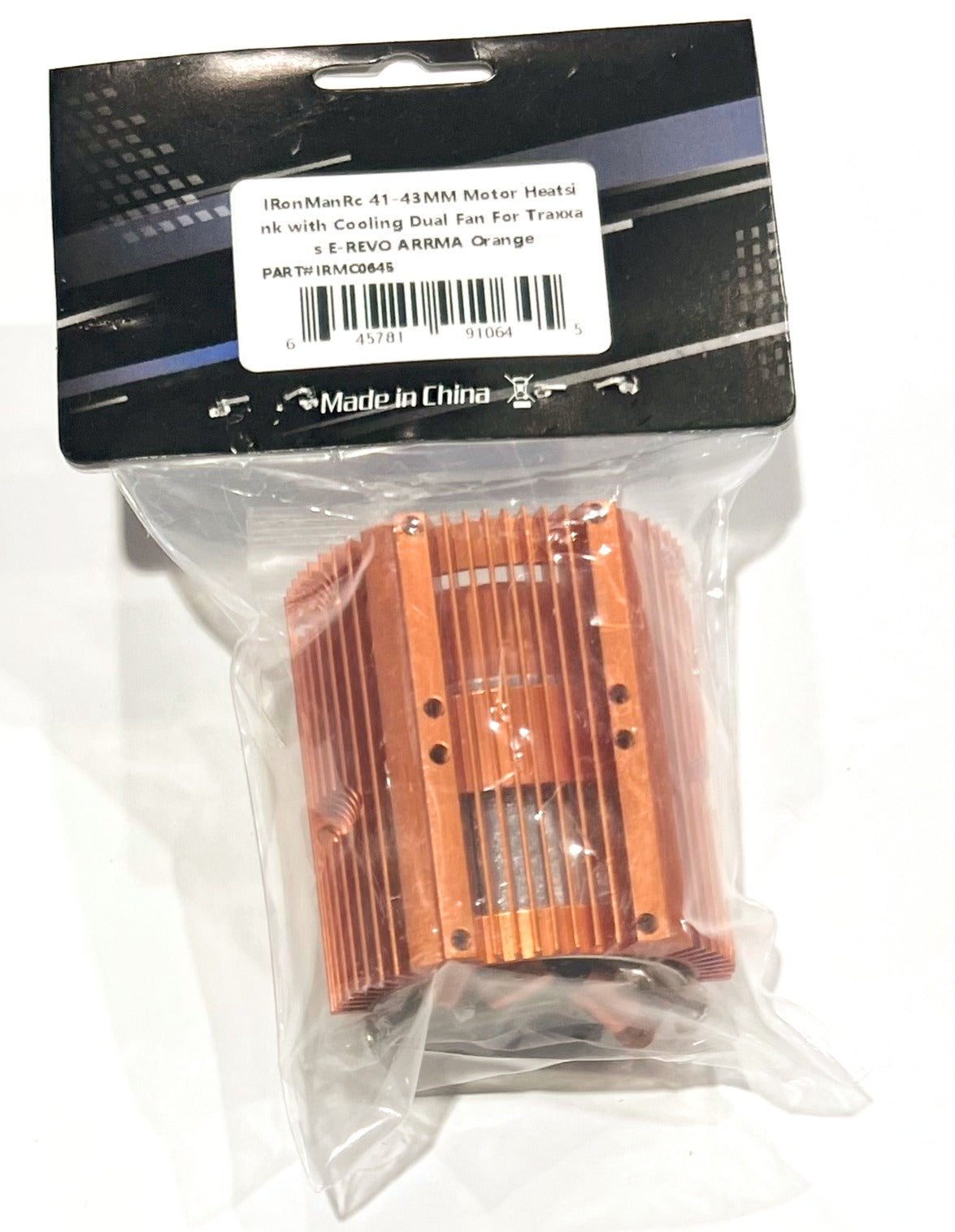 IRonManRc TWIN High Speed Fans W/ Heat Sink for 1/8 MOTORS