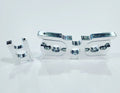 IRonManRc HOBAO VTE2 / /GTB /  GT / VT DUAL MOTOR MOUNT25mm & 30mm POLISHED CROME