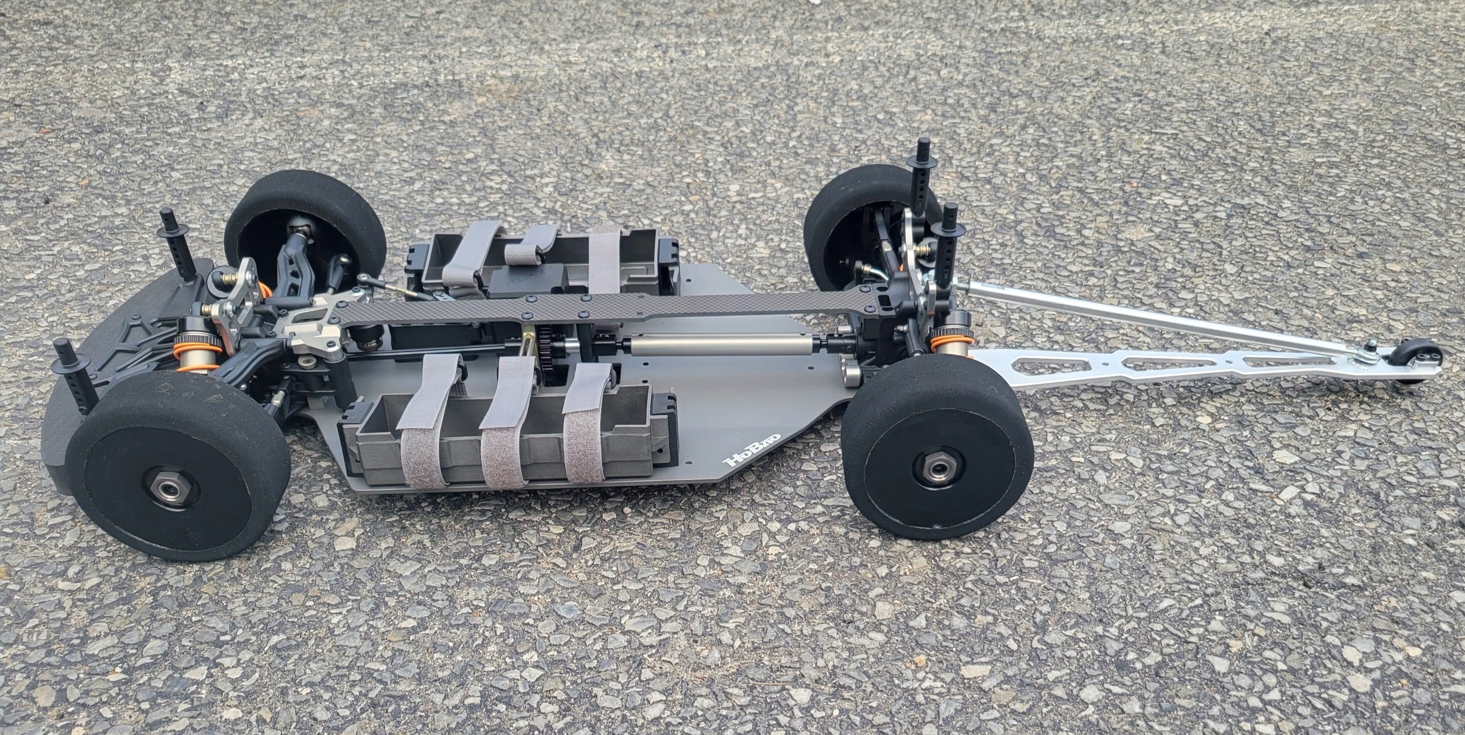 IRonManRc HOBAO VTE2 / VT "12 GAUGE "  Wheelie Bar Drag Racing Beast