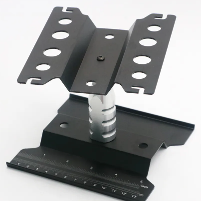 IRonManRc Work Stand 1/8 1/10 Full Assembly Adjustable Platform Black