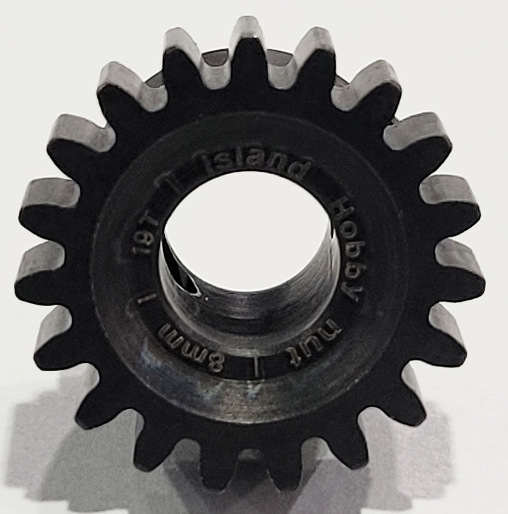 IRonManRc  19T 8MM MOD -1 Pinion Gear HARDENED STEEL