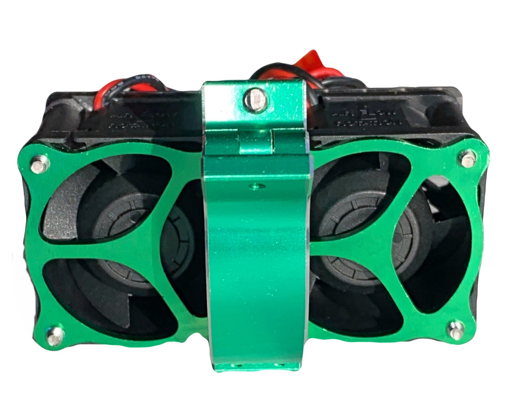 IRonManRc GREEN  1/8 1515 DUAL DYNASTY HV MOTOR FANS