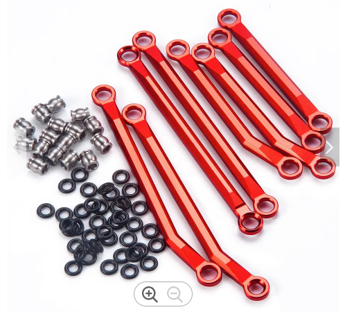 IRonManRc TRX4M Aluminum High Clearance Chasis Links Set