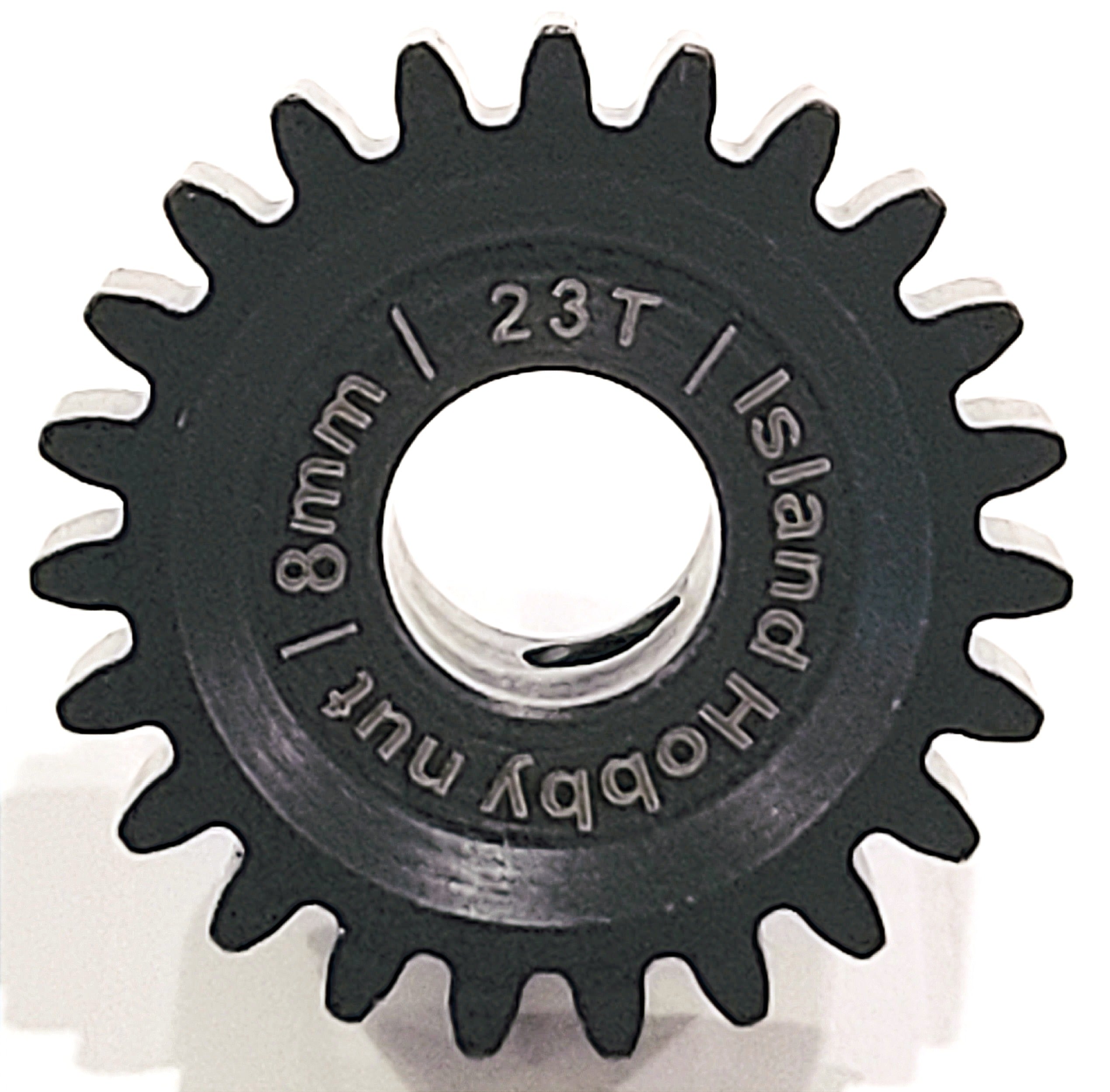 IRonManRc 23T MOD 1 / 8MM Pinion Gear HARDENED STEEL