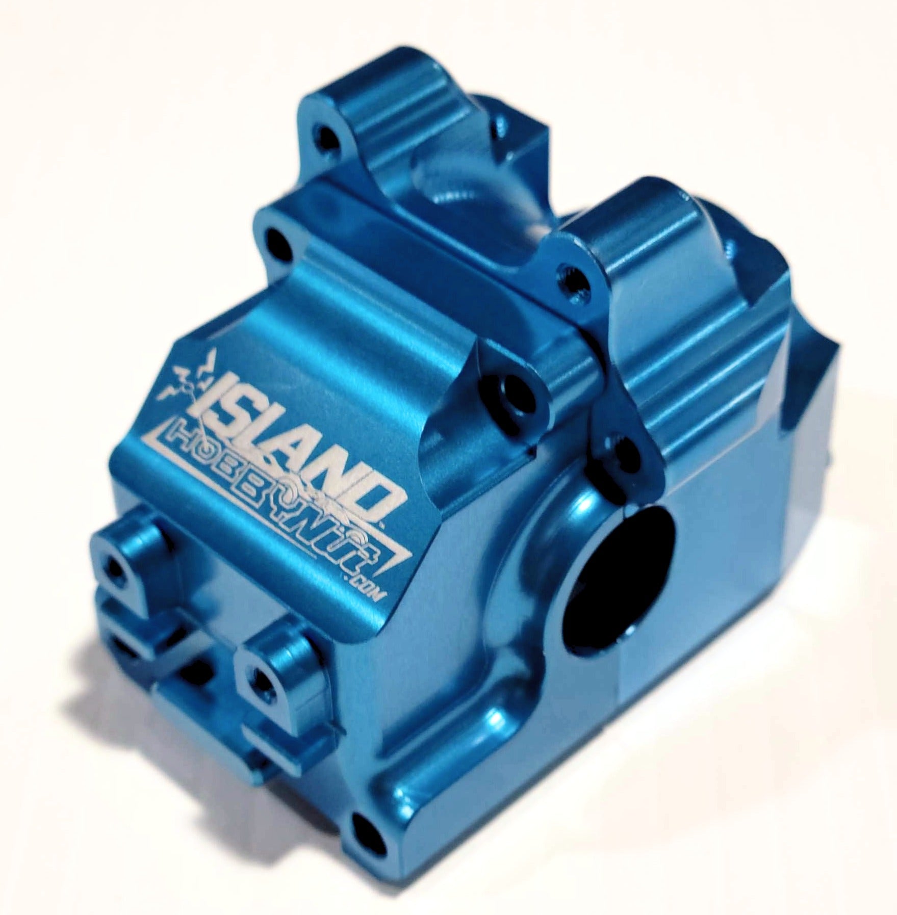 IRonManRc HOBAO VTE2 *FRONT ONLY* BLUE Aluminum Gear box case