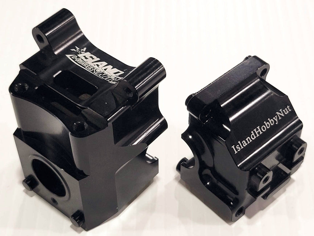 IRonManRc HOBAO VTE2 *REAR ONLY* Black Aluminum Gear box case