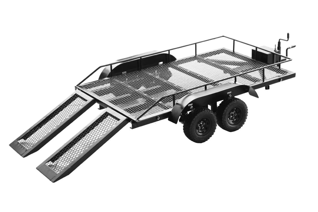 IRonManRc 1/10 Scale Full Metal Trailer with LED Lights
