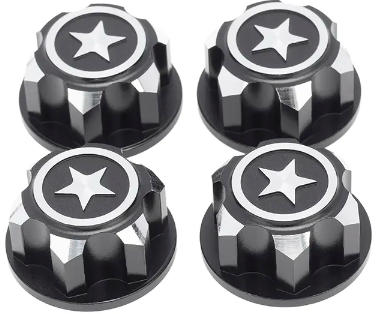 IRonManRc Traxxas 17mm Aluminum Serrated Hex Wheel Nuts