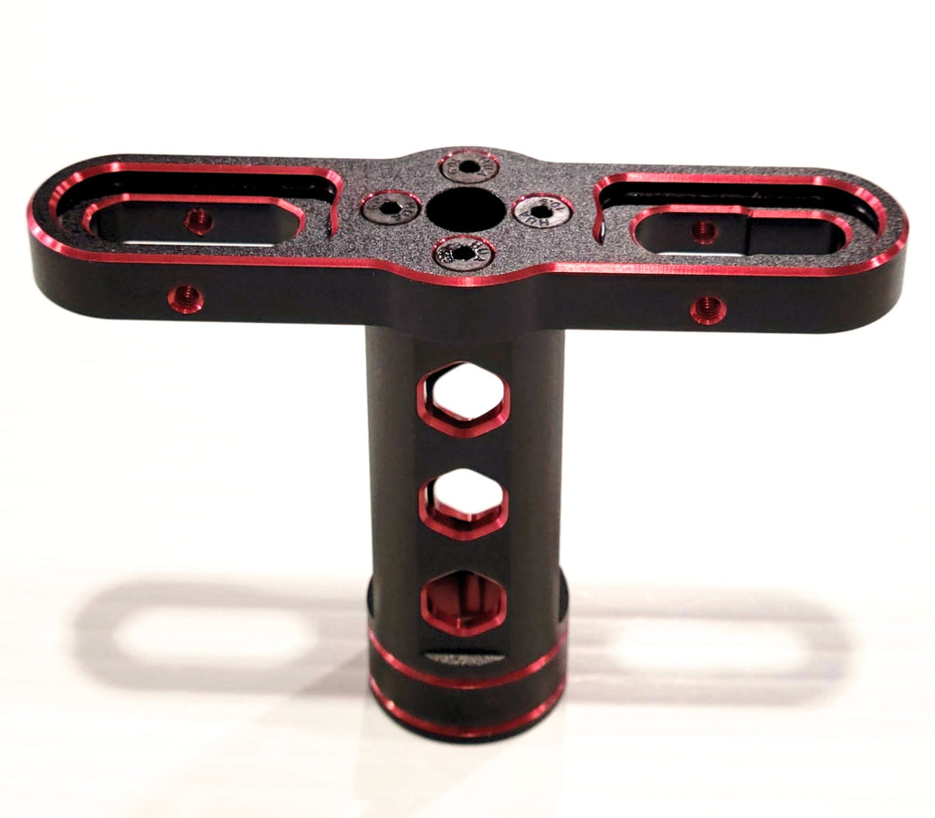 IRonManRc 17mm T-Handle Wheel Wrench BLACK/RED