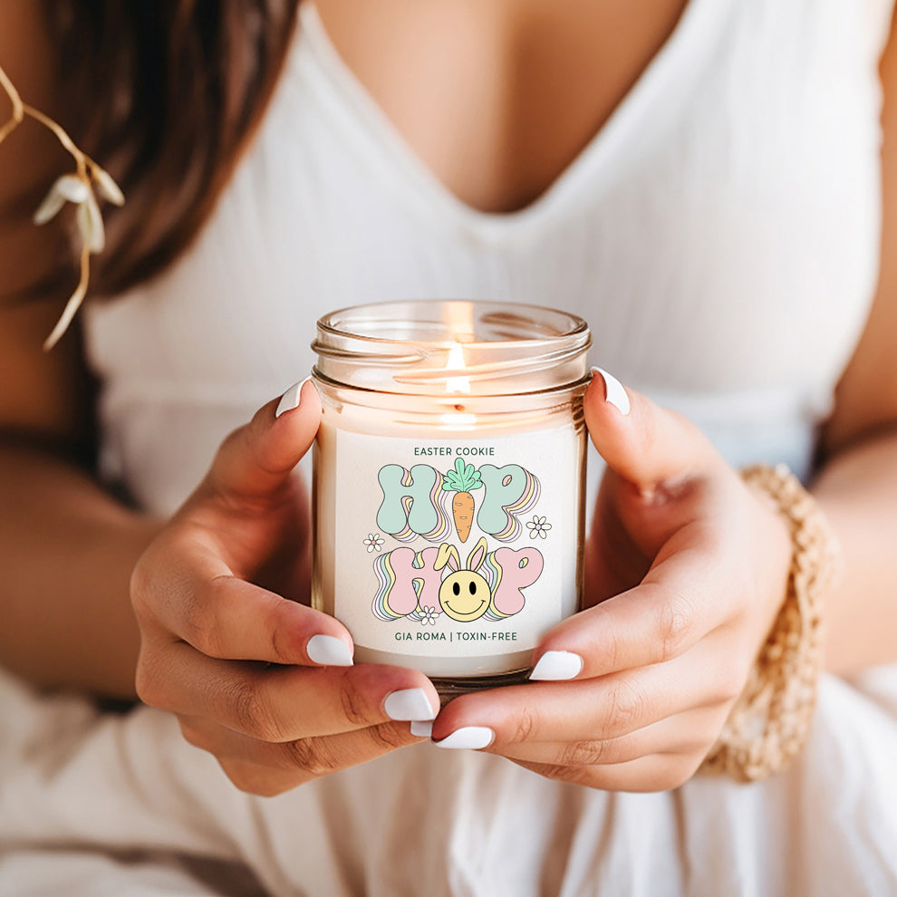 Easter Cookie Retro Sugar Cookie Candle Spring Dessert Cookie Scent