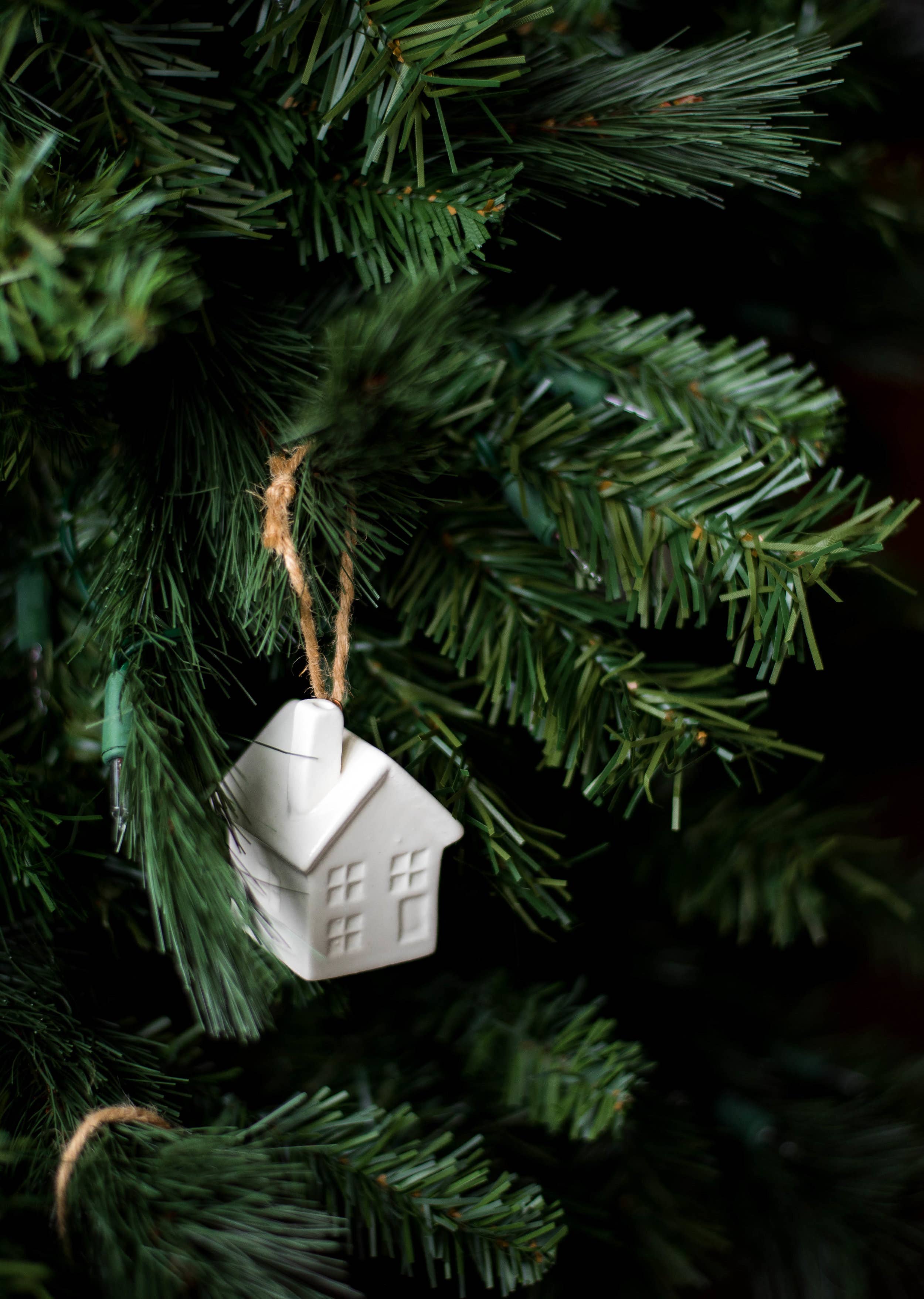 Handmade Porcelain Christmas Ornaments: Carrousel
